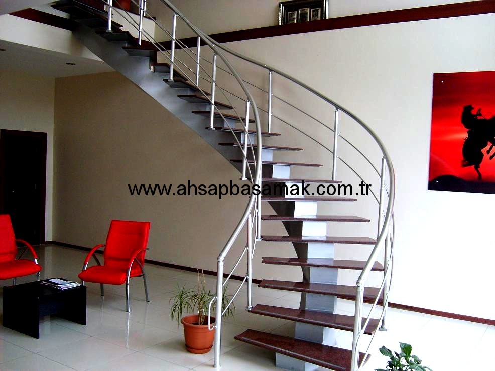 Omurgalı Merdivenler(Ahşap, Metal,Tek Omurga, Çift Omurgalı)